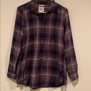Half Buttoned Flannel